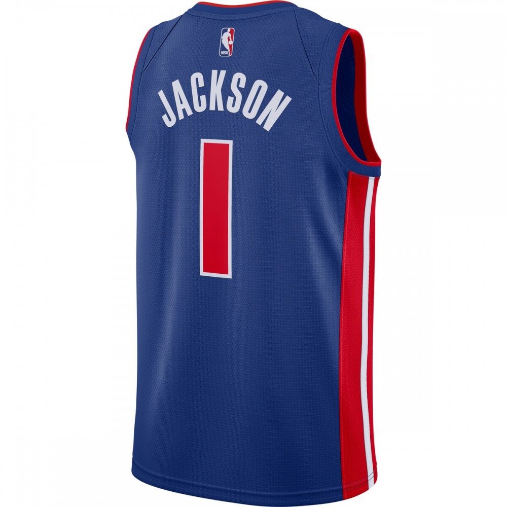 Reggie Jackson Detroit Pistons Swingman Jersey Blue - Icon Edition-Pro Kit Vault | Brand New 26/27 Sports Jerseys